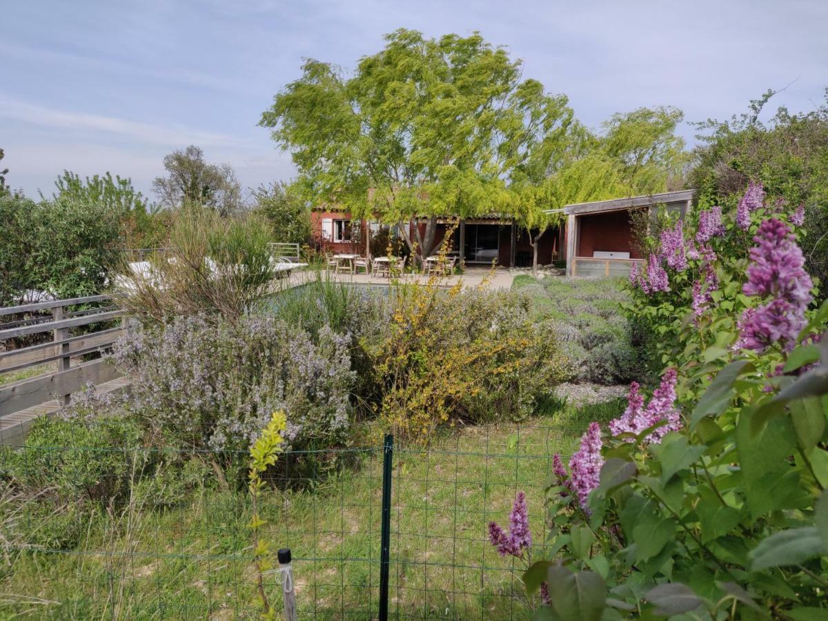 Bed and Breakfast Les Terrasses De Valensole Exterior foto